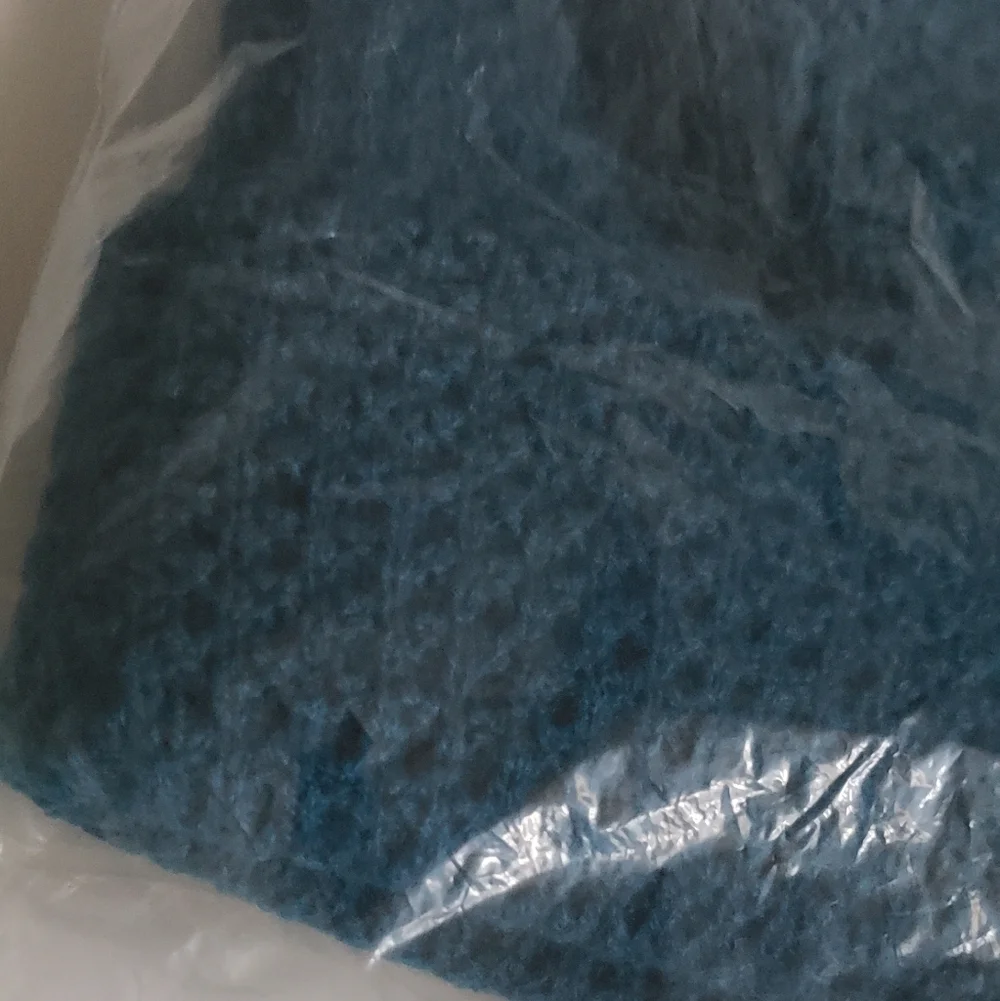 Blue Knit Beanie